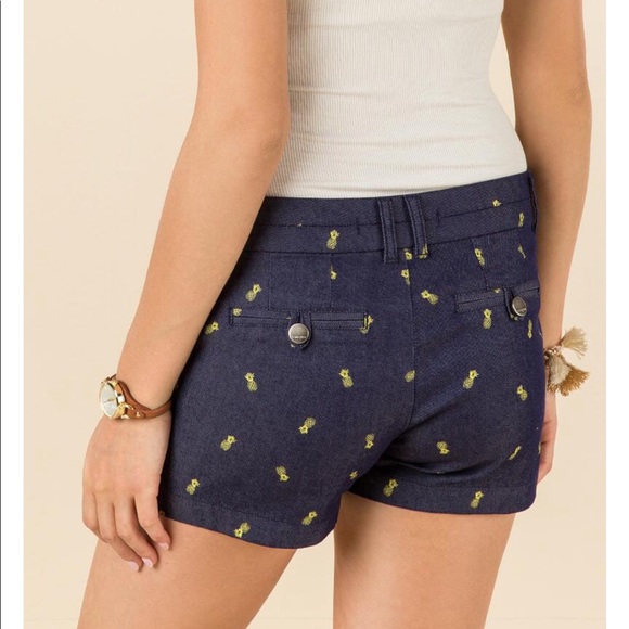 Gillian Harper Pineapple Printed Shorts - Picture 8 of 8